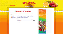 Desktop Screenshot of community.massimol.it