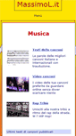 Mobile Screenshot of musica.massimol.it