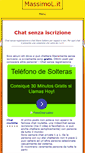 Mobile Screenshot of chat-senza-iscrizione.massimol.it